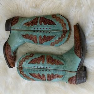 SOLD Old Gringo Aqua Monarca Boots SOLD